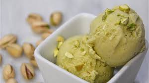 Bring the milk and cream to a boil in heavy large. Pistachio Gelato Recipe Colinary Youtube