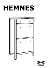 Les noms sont également utilisés pour des ensembles d'objets. Hemnes Shoe Cabinet With 2 Compartments White Ikeapedia