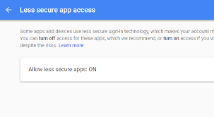 Gmail accounts stop syncing with outlook after following google's recommendations to secure your gmail account. Should You Allow Less Secure Apps To Access Your Gmail