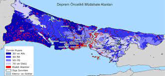 Kartal belediyesi deprem dönüşüm sistemi ve müteahhitlik. Istanbul Depremi Haritasi En Cok Etkilenecek Bolge Itv Haber