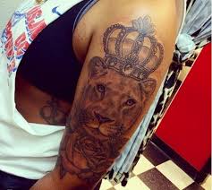 Find & download free graphic resources for lion tattoo. Queen Lioness With Crown Drawing