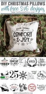 Download Diy Christmas Pillows And Free Svg Files Heat Transfer Vinyl Htv Christmas Pillows With 15 Free Svg Christmas Pillows Diy Christmas Pillows Christmas Diy