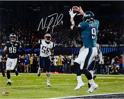 The switch from trubisky to foles at the start of the season jumpstarted robinson's fantasy value but. Nick Foles Philadelphia Eagles Super Bowl Lii Champions Autographed 16 X 20 Philly Special Touchdown Catch Photograph Fanatics Authentic Certified Walmart Com Walmart Com