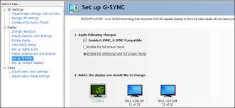 Now when i go to nvidia control panel i dont have any display settings to enable g sync just the can my laptop really use gsync? How To Enable G Sync On Freesync Monitors Nvidia S G Sync Compatible Explained