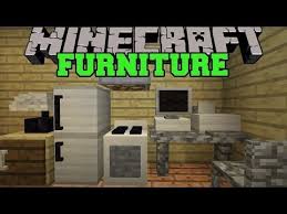 It also adds a bunch of new props to the game to give your world a bit more life. Minecraft Furniture Mod Computer Tv Fridge Oven Couch More Mod Showcase Minecraft Mods Minecraft House Tutorials Minecraft Furniture