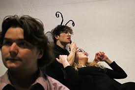 An Evening of David Ives" Promo Shoot Time Flies Dir: Liam Finnerty Actors:  Elias Powell, Hannah May Bloom, Evan Finkbeiner