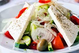Traditional Greek Salad Recipe Horiatiki Xoriatiki My Greek Dish Recipe Traditional Greek Salad Greek Salad Recipes Greek Dishes