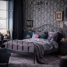 Sagstua Bedframe Zwart 140x200 Cm Ikea Bed Frame Ikea Bed Comfort Mattress