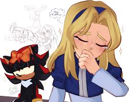 shadow the hedgehog and maria robotnik (sonic and 1 more) drawn by  smilen3twork | Danbooru