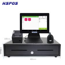 Receipt and kitchen printer 3. Tablet 12 Inch Barcode Scanner Retail Pos Cash Cash Register Set With Free Pos App Printer Parts Aliexpress