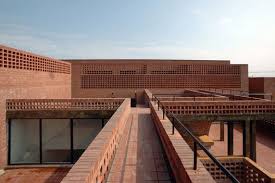 Xiang Jing Qu Guangci Sculpture Studio Aterlier100s 1 Brique Rouge Architecture Brique Brique