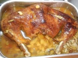 Cuisses De Dinde Roties Et Riz Sauvage Plaisir Culinaire Algerien Recipes Algerian Recipes Food