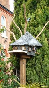 Unusual Bird Tables Unique Hobitt Style Garden Bird House Nesting Feed Table Ebay Bird House Bird Garden Bird Tables