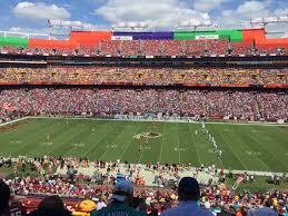 breakdown of the fedex field seating chart washington redskins