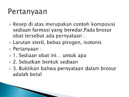 Adapun pertanyaan anda tentang jenggot yang terdapat pada point ke ( 5 ) maka wajib bagi anda memelihara dan memanjangkannya sebagai bentuk ketaatan kepada rasulullah dan menerapkan. Soal Sterilisasi Perhatikan Resep Berikut R Natrium Klorida 640 Mg Ppt Download