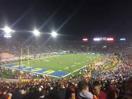 rose bowl section 28 l row 51 seat 11 ucla bruins vs