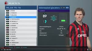 Il milan fa corsa di testa dall'inizio alla fine, anche se il girone di ritorno non incanta, visto il derby perso contro l'inter e le uova. Pes 2019 Milan 1995 1996 Ps4 Youtube