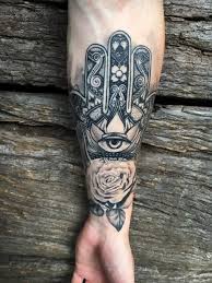 Hamsa Hand Tattoo By Marius P Limited Availability At Revival Tattoo Studio Tatuagem Masculina Tatuagem Tatoo