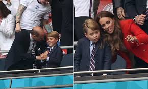 Kate middleton and prince william joined spectators at wembley stadium on tuesday evening to watch england battle it out on the pitch against germany in the european football championship. Slqtcmnmin Xdm
