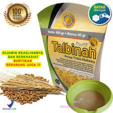 Talbinah merupakan salah satu obat yang terkenal sebagai obat bagi penderita maag, tetapi ternyata kegunaan talbinah tidak hanya terbatas pada maag, bahkan banyak sekali penyakit yang membutuhkan talbinah dalam pengobatannya. Talbinah Gandum Tepung Bubur Asli Oatmeal Herbal Alami Mengobati Sakit Maag Asam Lambung Kolestrol Shopee Indonesia