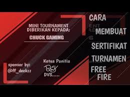 Maybe you would like to learn more about one of these? Tutorial Membuat Sertifikat Turnamen Free Fire Youtube