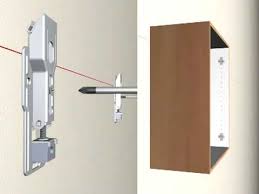 It features mounting hardware, which is ideal for hanging your ironing board, mopping sticks, hangers, and much more. Avinom Cabinet Hanging System Ch20 Youtube