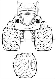 This website uses google analytics to collect anonymous information such as the number of visitors to the site, and the most popular pages. Blaze And Aj Coloring Page Free Printable Coloring Pages For Kids