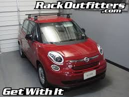 Fiat 500l Thule Rapid Traverse Black Aeroblade Roof Rack 14 16 Roof Rack Fiat 500l Fiat