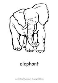 Free coloring sheets to print and download. Elephant Colouring Pages