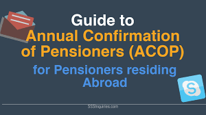 Digest of state guardianship laws. Guide To Annual Confirmation Of Pensioners Acop For Pensioners Residing Abroad
