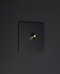 We stock switches in a wide range of power capacities, light bulb compatibilities and functions. Toggle Switch Black Single Four Toggle Finishes Available