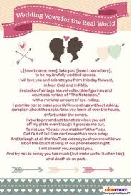We didn't just want to share any random wedding vow example with you, so we are sharing a sample christian groom's wedding vow that is close to our hearts. Funny Wedding Vows Make Your Guests Happy Cry Weddinginclude