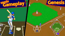 Sports Talk Baseball ... (Sega Genesis) Gameplay - YouTube