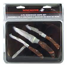 237 x 300 jpeg 10 кб. Winchester 31 002716 3 Piece Rosewood Knife Set In Gift Tin