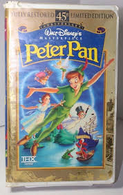 Walt Disney Peter Pan Vhs Tape 1998 45th Anniversary Limited Edition Disney Animated Movies Walt Disney Movies Animated Movies