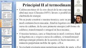 4 principiul al doilea al termodinamicii. Principiul Ii Al Termodinamicii Youtube