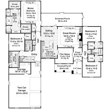 Tamlin plans above 2500 square feet. Traditional House Plan 4 Bedrooms 3 Bath 2500 Sq Ft Plan 2 243