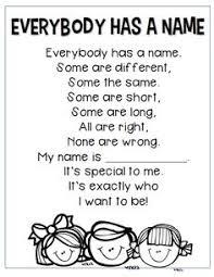 What S Your Name Fabulous In First Poesia En Ingles Material Escolar En Ingles Como Aprender Ingles Rapido