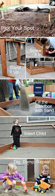 Make Your Own DIY Sand Box For Summer