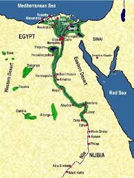 Nile River Valley Egypt Map Egypt Nile River