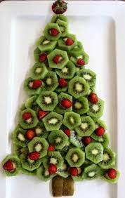 Use a large piece of the cookie dough and roll onto a prepared cookie sheet. 11 Ways To Make A Fruit Christmas Tree Guide Patterns