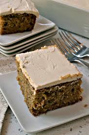 Beat eggs and sugar with an electric mixer for 4 minutes, until combined. Zucchini Cake With Brown Sugar Cream Cheese Frosting