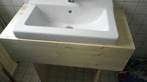 Bathroom sink is the cornerstone piece for your bathroom. Simple Diy Wooden Sink Cabinet Youtube