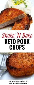 Shake N Bake Keto Pork Chops Keto Pork Chops Keto Recipes Easy Shake And Bake Pork