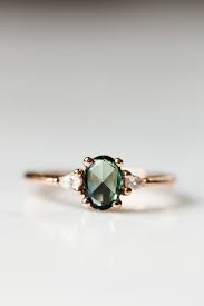 Perfection In Rich Green Sapphire Engagement Rings Sapphire Vintage Engagement Rings Morganite Engagement Ring