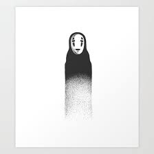 Kaonashi No Face Spirited Away Sketch Art Spirited Away Art Spirited Away Tattoo