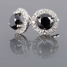 Black And White Diamond Stud Earrings Google Image Result For Http Diamondstudsonly Com Cw3 Assets Product Full Margarit Black Diamond Earrings Studs White Diamond Earrings Black Diamond Earrings
