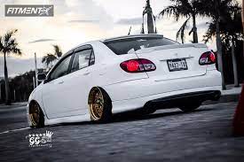 2006 toyota corolla rims & wheels. 3 2006 Corolla Toyota Mataluza Air Bagged Jnc Jnc045 Gold In 2020 Toyota Corolla Toyota Corolla