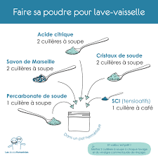 Poudre Pour Lave Vaisselle Fait Maison Produit Menager Produit Menager Maison Produit Menager Fait Maison