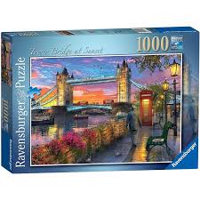 Ending jun 13 at 11:14am pdt. Puzzle 1000 Pz Tower Brdige Al Tramonto Ravensburger 150335